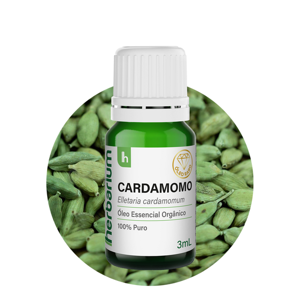 Óleo Essencial de Cardamomo Orgânico 3ml