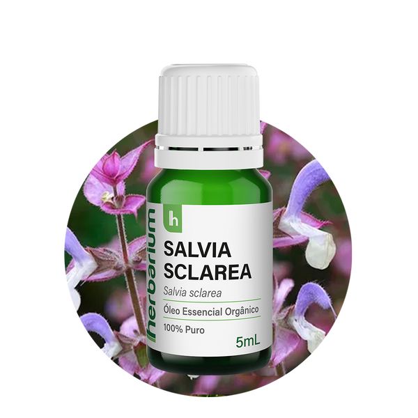 Óleo Essencial de Salvia Sclarea Orgânico 5ml