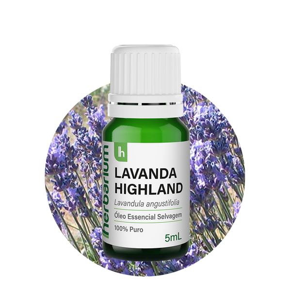 Óleo Essencial de Lavanda Highland Selvagem 5ml