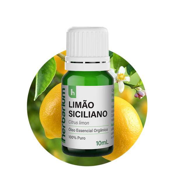 Óleo Essencial de Limão Siciliano Orgânico 10ml