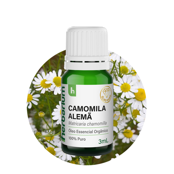 Óleo Essencial de Camomila Alemã Orgânico 3ml