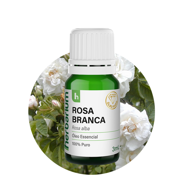 Óleo Essencial de Rosa Branca 3ml