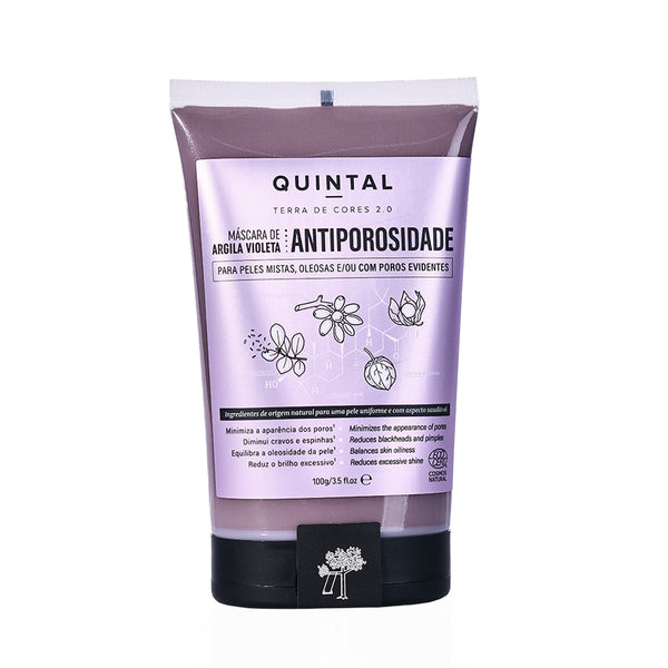 Máscara de Argila Violeta Antiporosidade