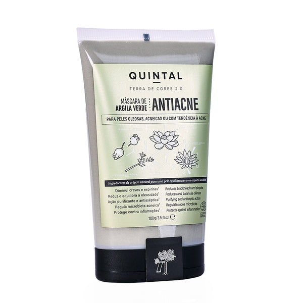 Máscara de Argila Verde Antiacne