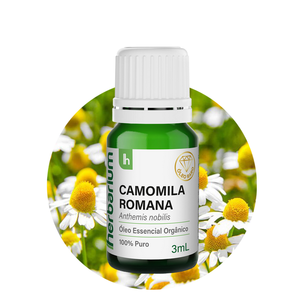 Óleo Essencial de Camomila Romana Orgânico 3ml