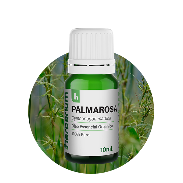 Óleo Essencial de Palmarosa Orgânico 10ml