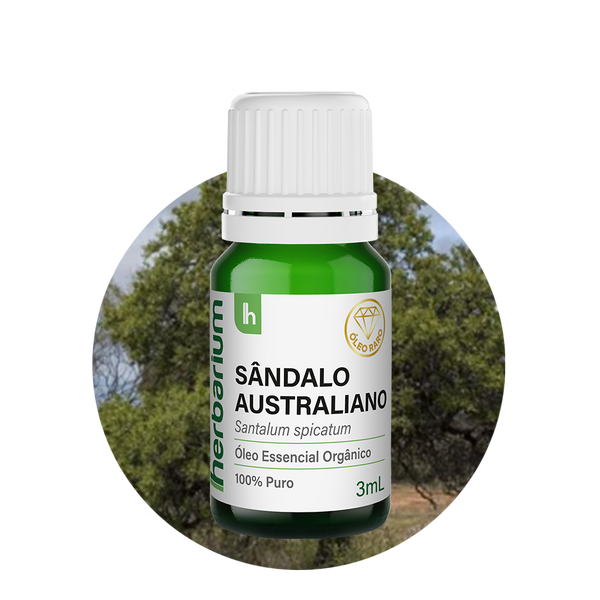Óleo Essencial de Sândalo Australiano Orgânico 3ml