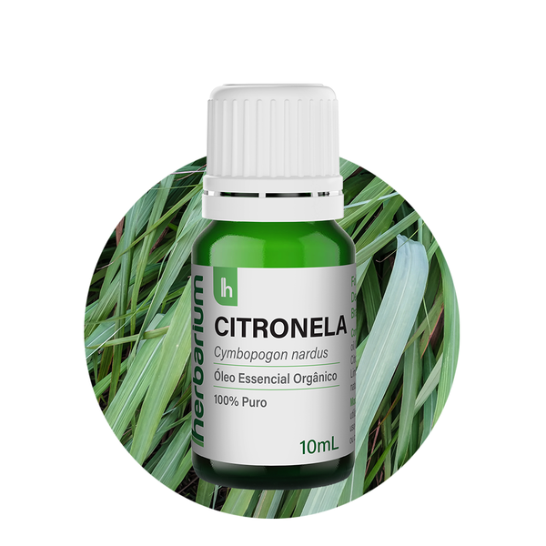Óleo Essencial de Citronela Orgânico 10ml