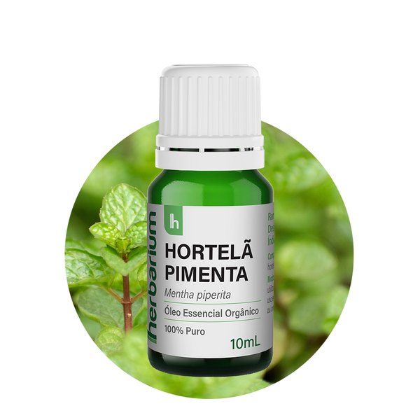 Óleo Essencial de Hortelã Pimenta Orgânico 10ml