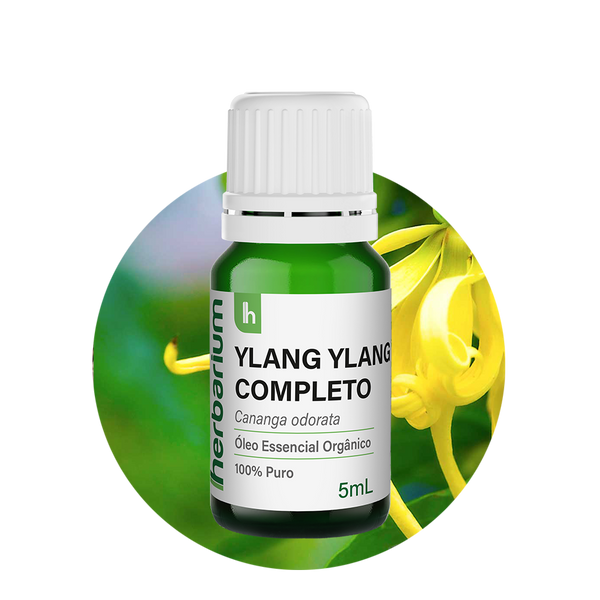 Óleo Essencial de Ylang Ylang Completo Orgânico 5ml