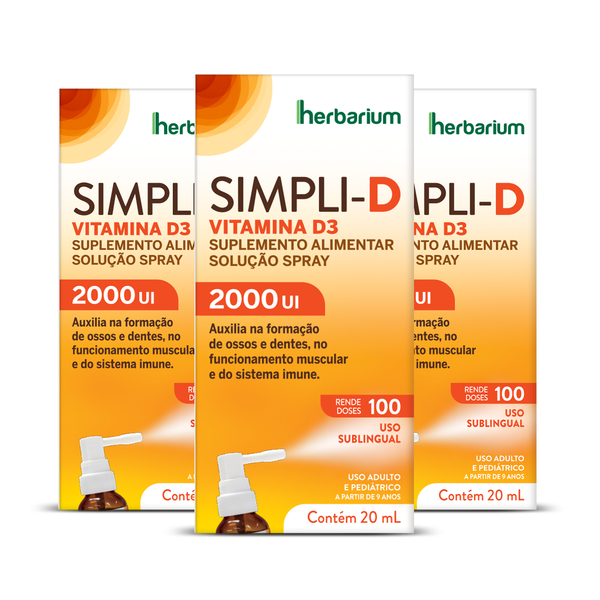 Kit Simpli-D 2000UI - Leve 3 Pague 2