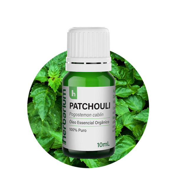 Óleo Essencial de Patchouli Orgânico 10ml